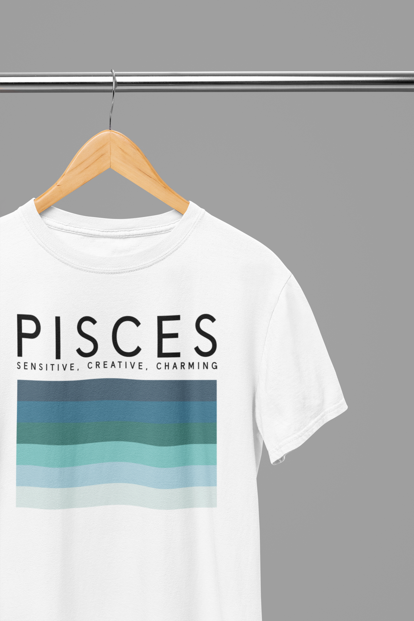 Pisces Zodiac Colour Palette T-Shirt