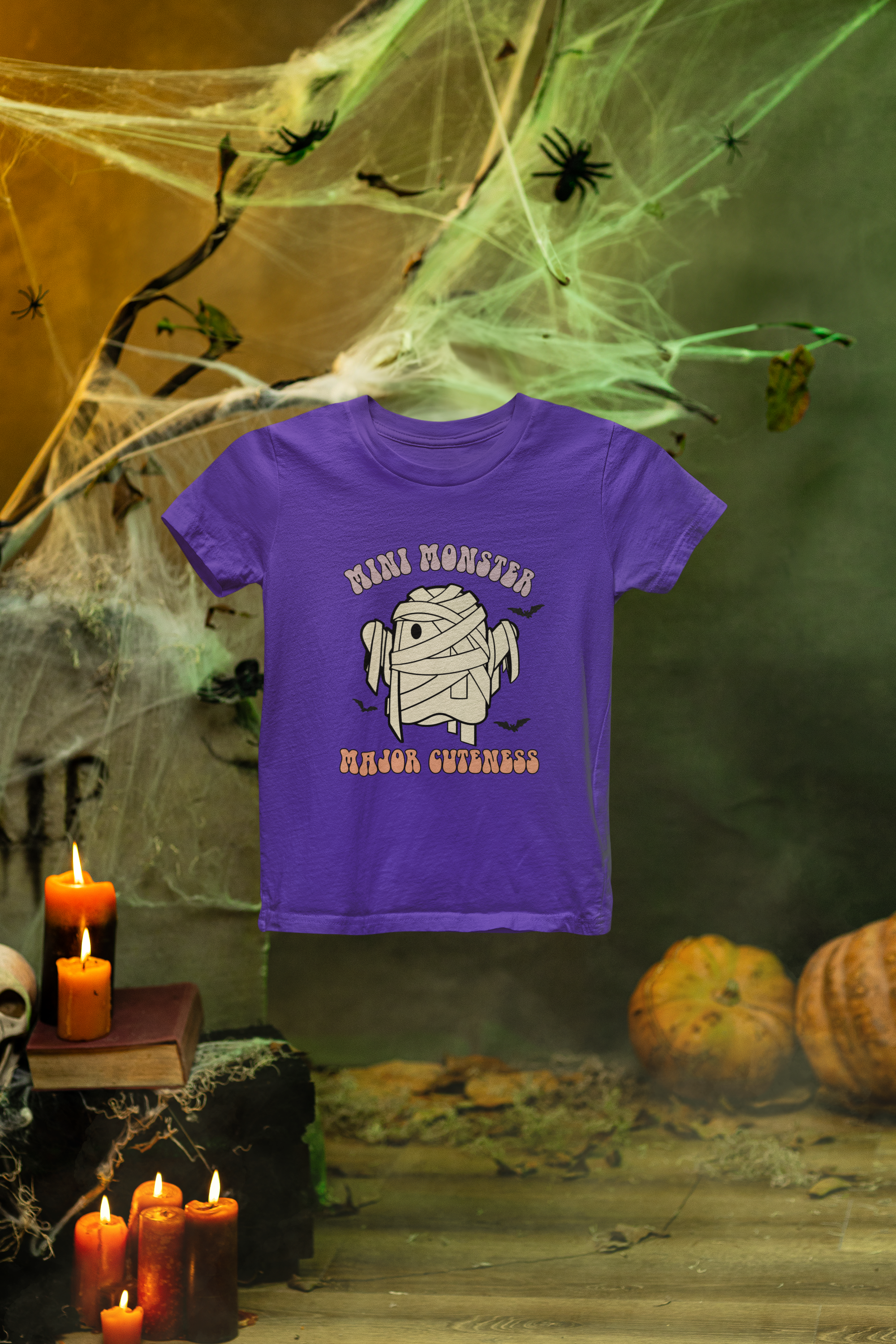 Kids Mini Monster Major Cuteness Halloween Sweatshirt | Cute Jumper