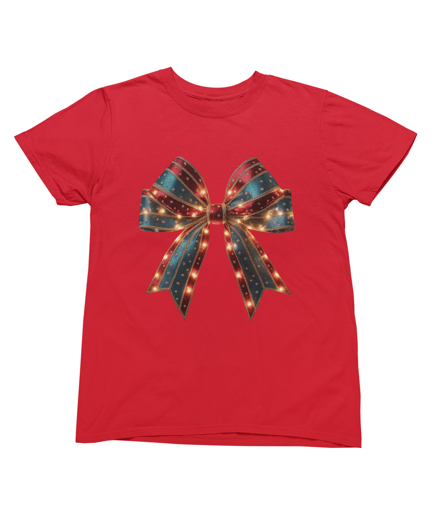 Coquette Christmas Bow Sweatshirt – Festive Girly Winter Jumper