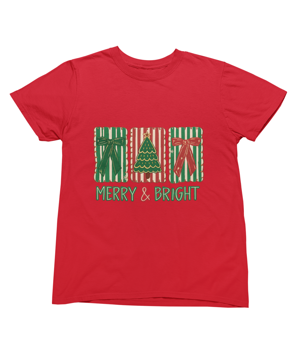 Merry & Bright Christmas Coquette Cookie Sweatshirt – Festive Biscuit Design