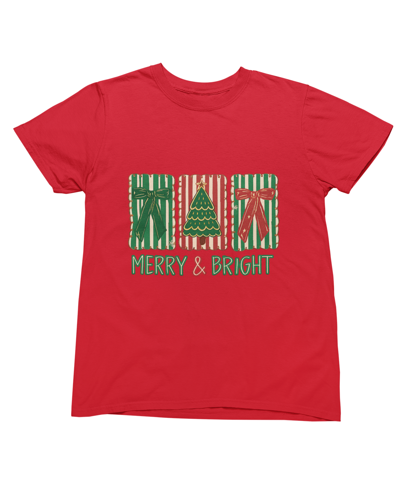 Merry & Bright Christmas Coquette Cookie Sweatshirt – Festive Biscuit Design