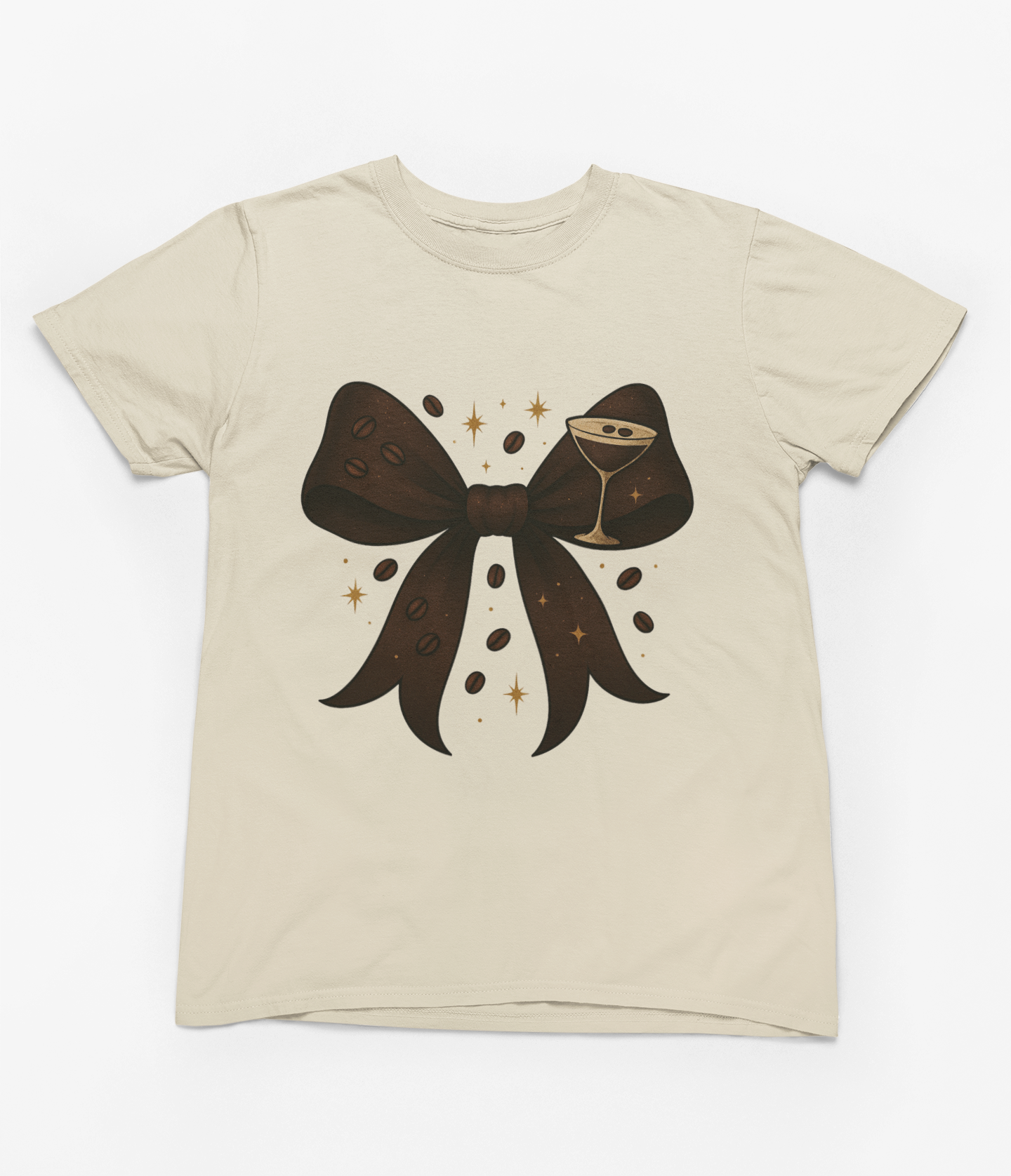 Espresso Martini Coquette Bow Sweatshirt – Coffee Lover Gift Jumper UK