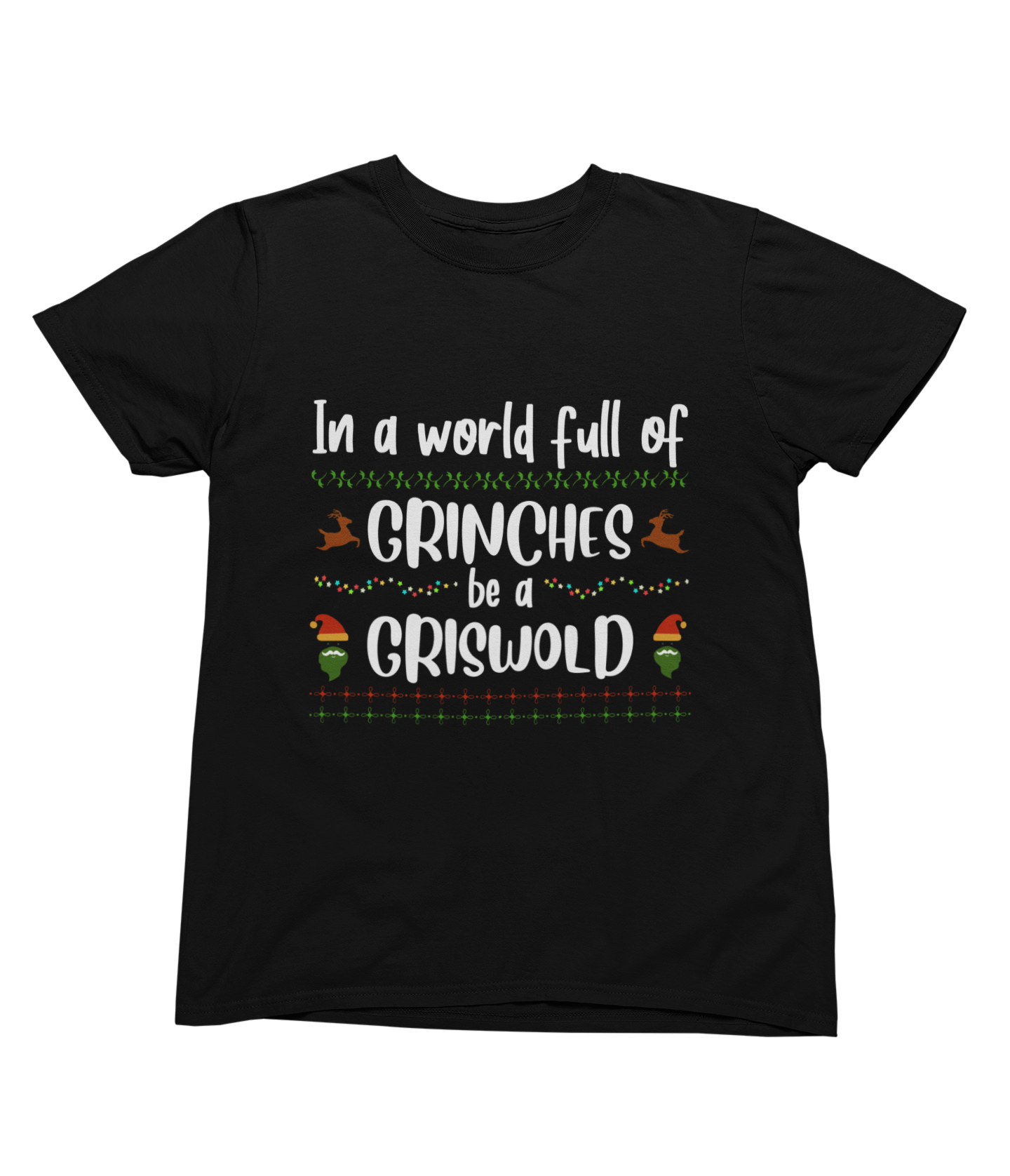 Be a Griswold Not a Grinch – Funny Family Christmas Jumper