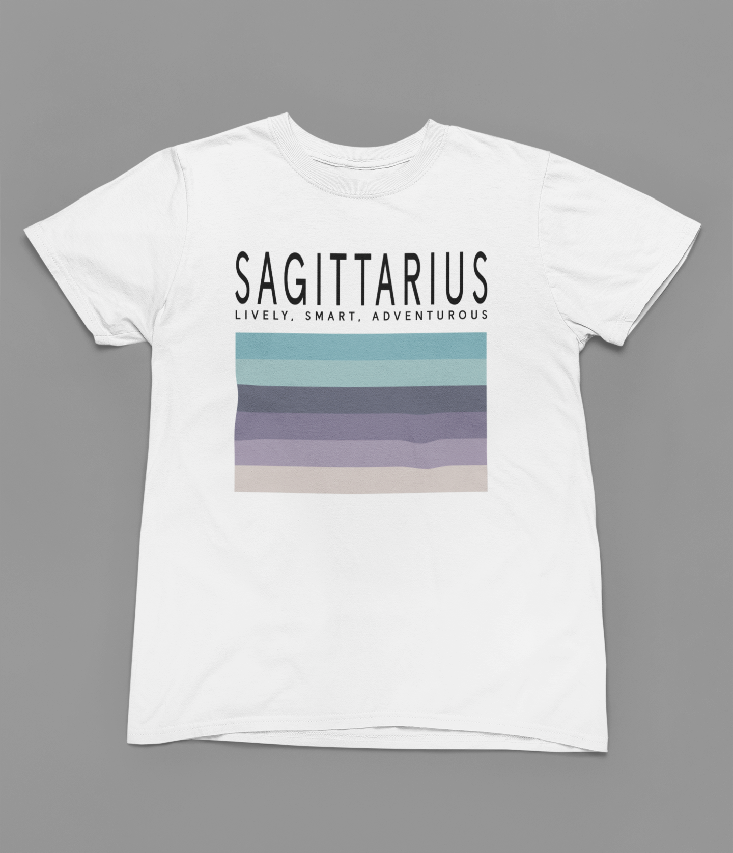 Sagittarius Zodiac Colour Palette T-Shirt