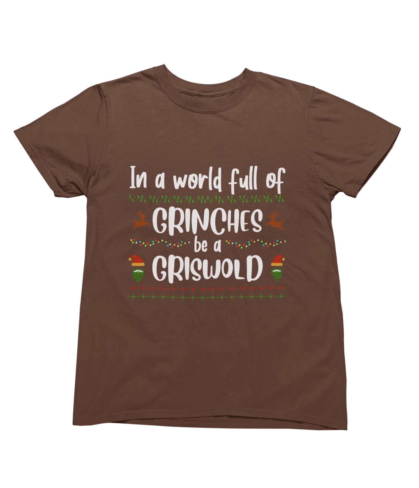 Be a Griswold Not a Grinch – Funny Family Christmas Jumper