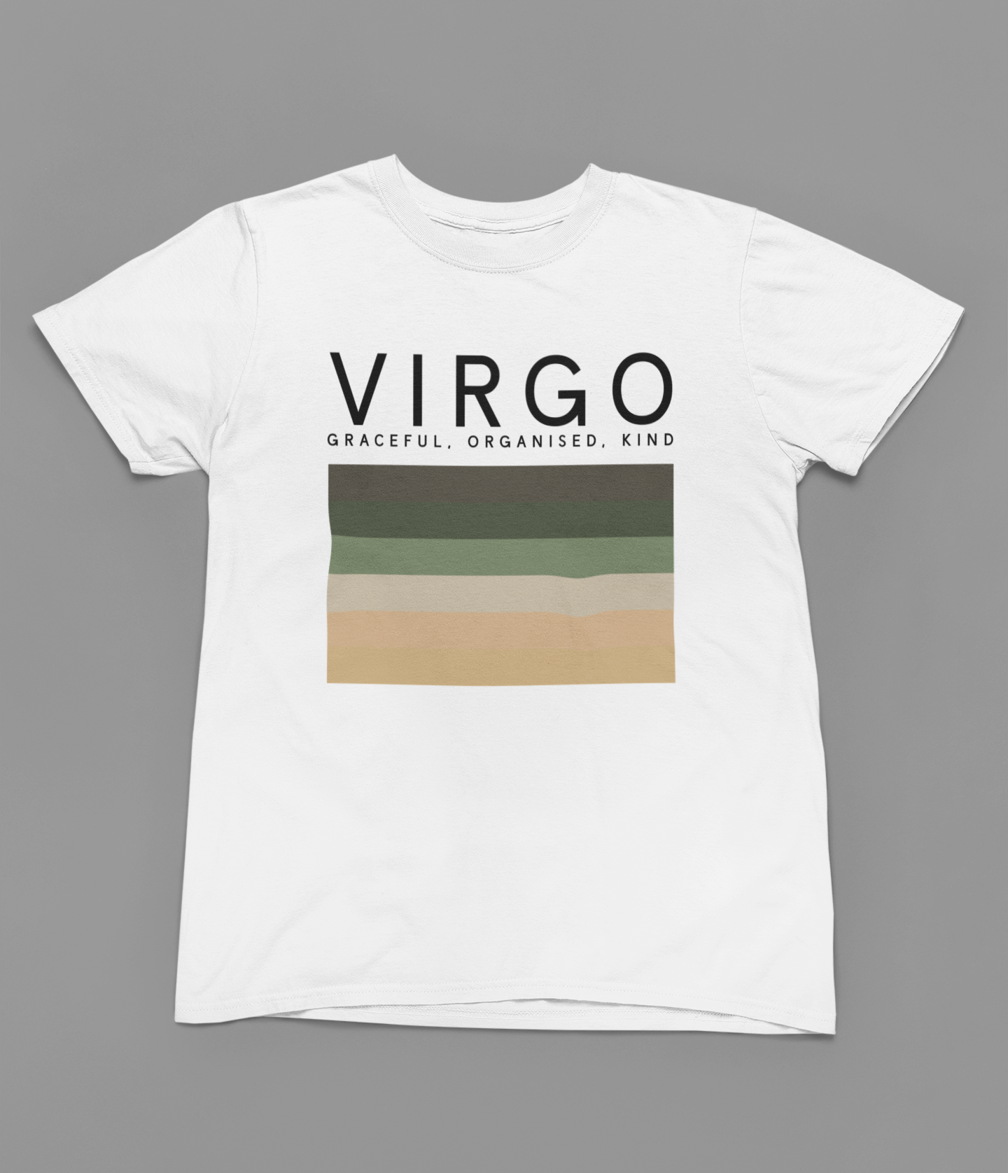 Virgo Zodiac Colour Palette T-Shirt