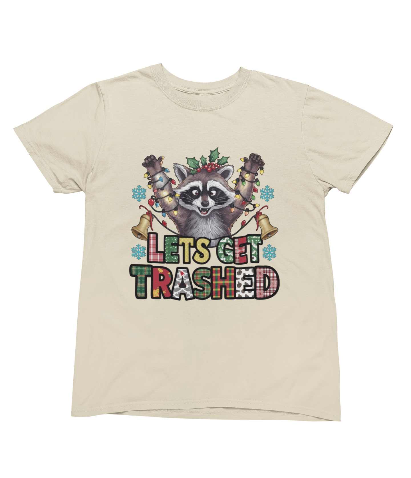Let’s Get Trashed Raccoon Christmas Sweatshirt – Funny Xmas Jumper