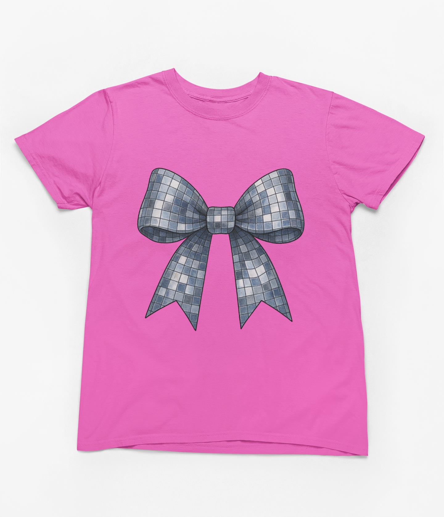 Disco Coquette Bow Sweatshirt & T-Shirt – Sparkle Statement UK Fit