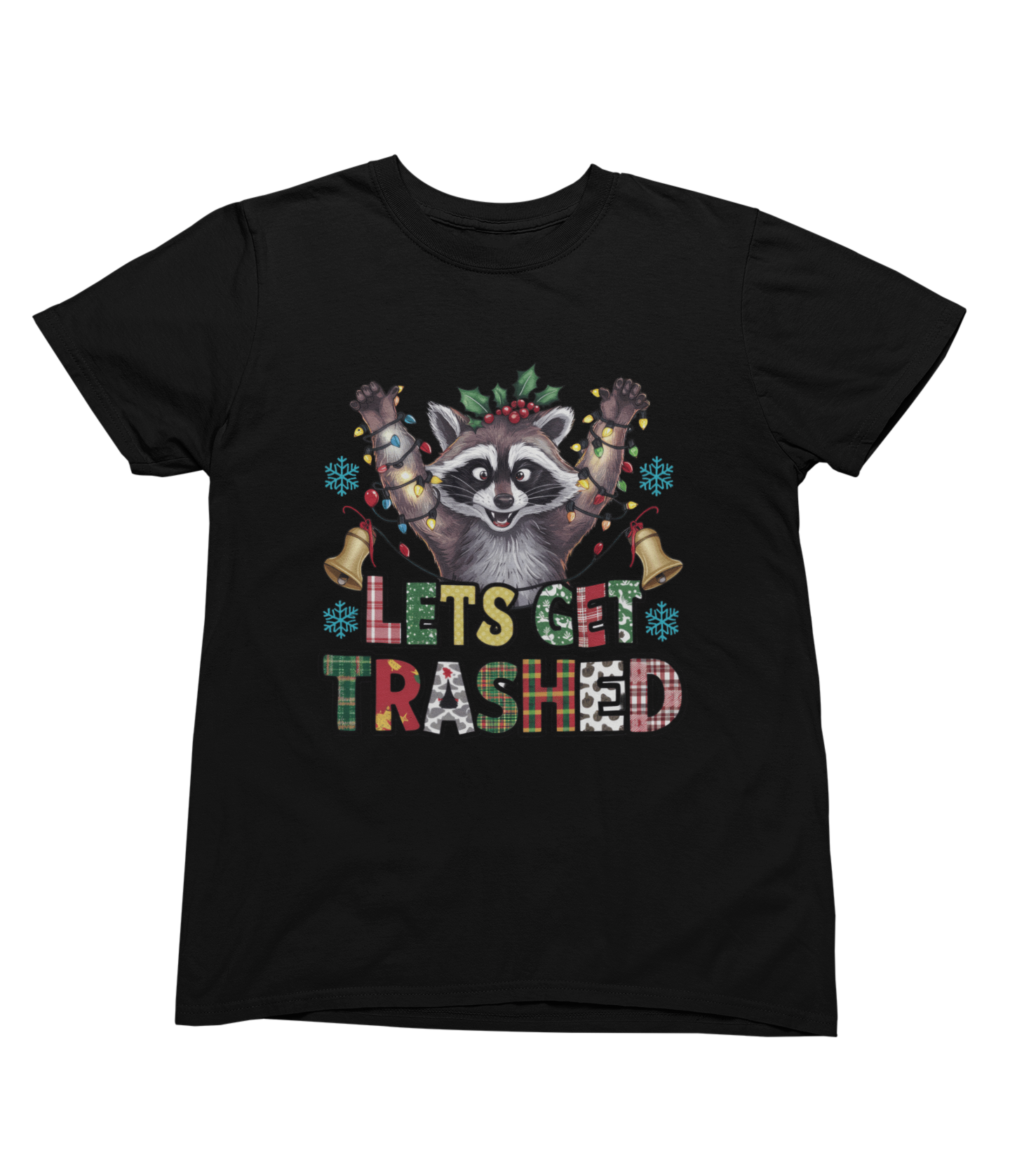 Let’s Get Trashed Raccoon Christmas Sweatshirt – Funny Xmas Jumper