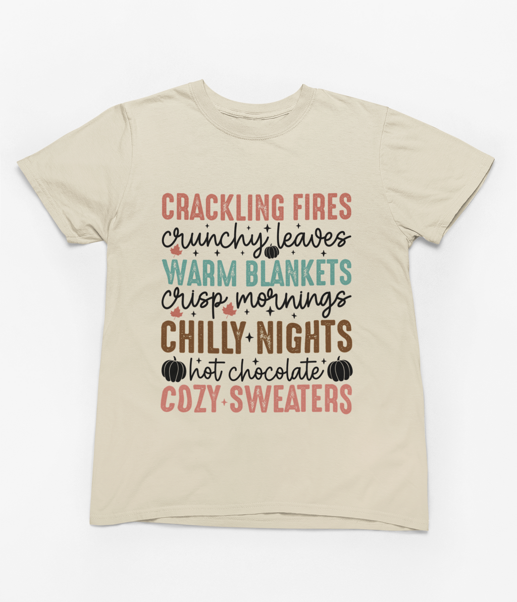 Cozy Season Autumn Sweatshirt | Retro Fall Flowers Jumper