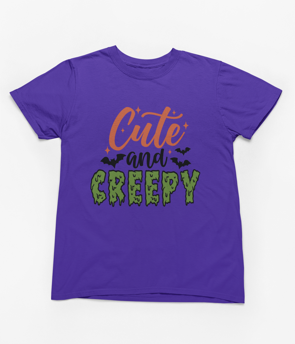 Kids Cute and Creepy Halloween Sweatshirt | Spooky Fun Jumper