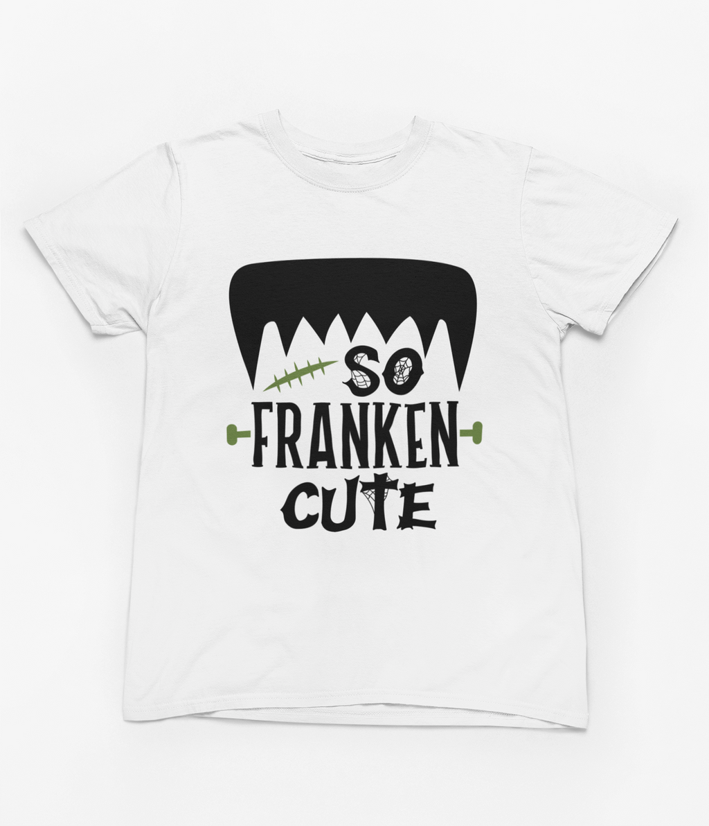 Kids So Franken Cute Halloween Sweatshirt | Funny Monster Jumper
