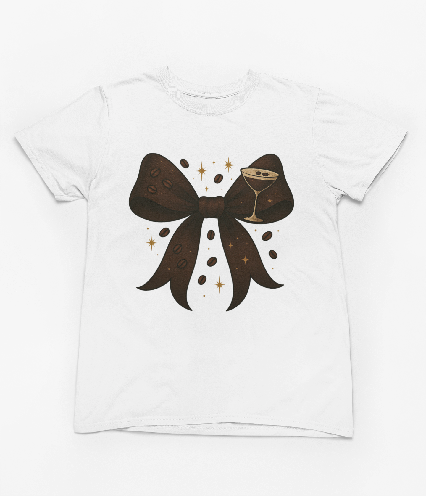 Espresso Martini Coquette Bow Sweatshirt – Coffee Lover Gift Jumper UK