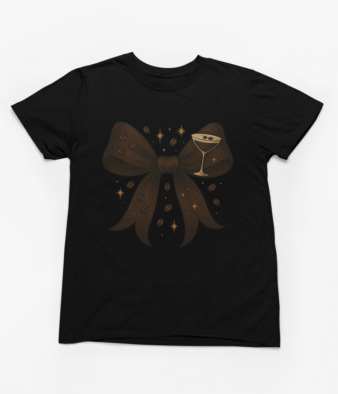Espresso Martini Coquette Bow Sweatshirt – Coffee Lover Gift Jumper UK