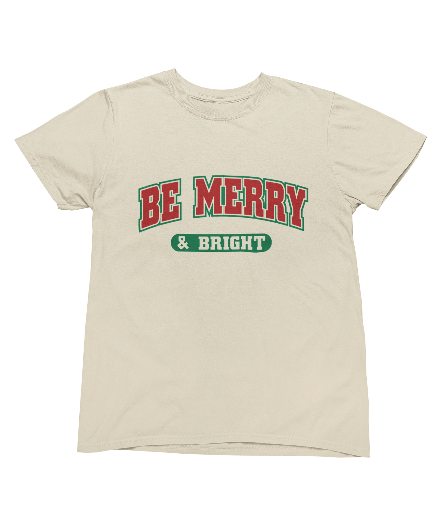 Be Merry & Bright Christmas Sweatshirt – Retro Holiday Jumper UK