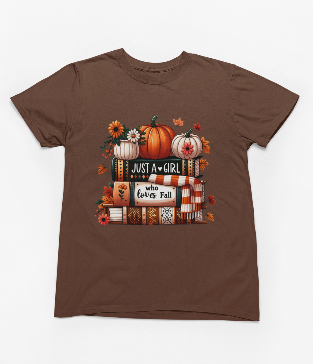 Just a Girl Who Loves Fall Sweatshirt | Cozy Autumn Jumper