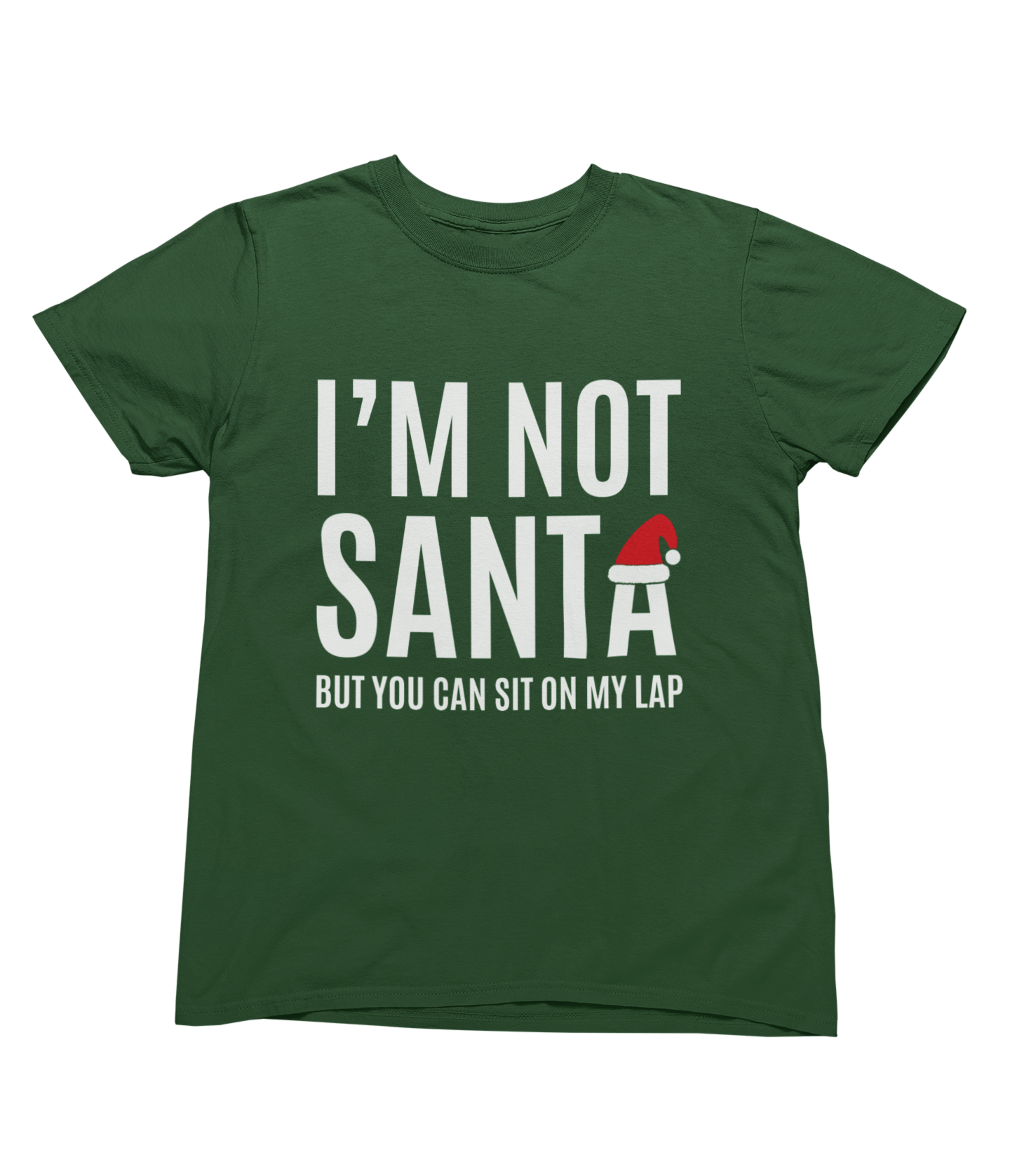 Funny Santa Lap Christmas Jumper – Cheeky Adult Xmas Sweatshirt