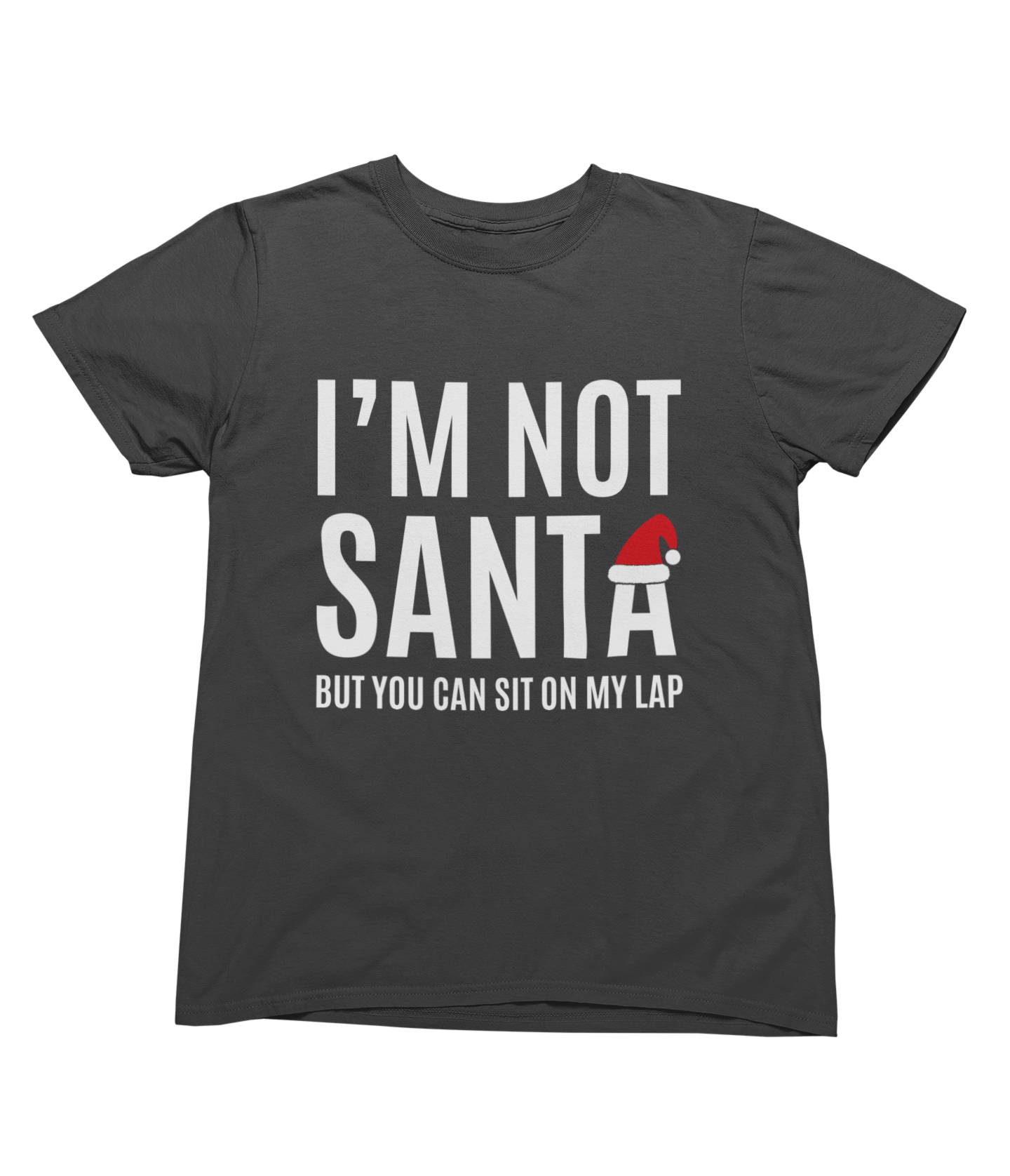 Funny Santa Lap Christmas Jumper – Cheeky Adult Xmas Sweatshirt