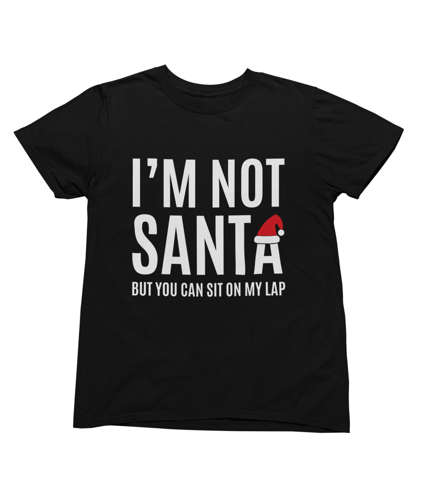 Funny Santa Lap Christmas Jumper – Cheeky Adult Xmas Sweatshirt