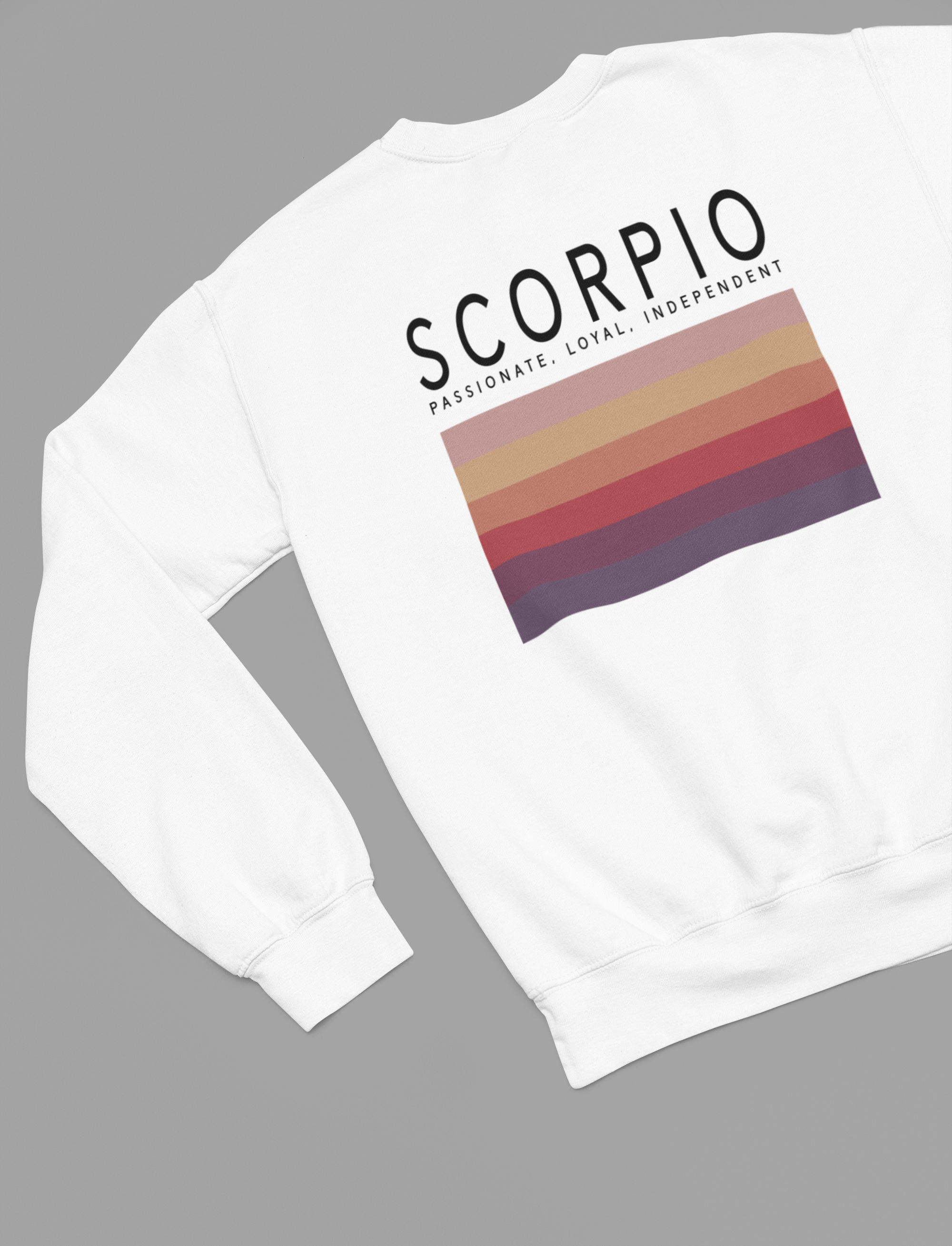 SCORPIO Zodiac Colour Palette Sweatshirt
