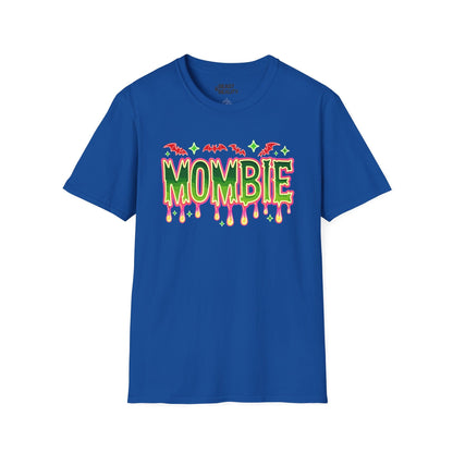 Mombie Halloween Mom T-Shirt Funny Spooky Mama Tee Royal / S gift_idea unique_gift personalised_gift