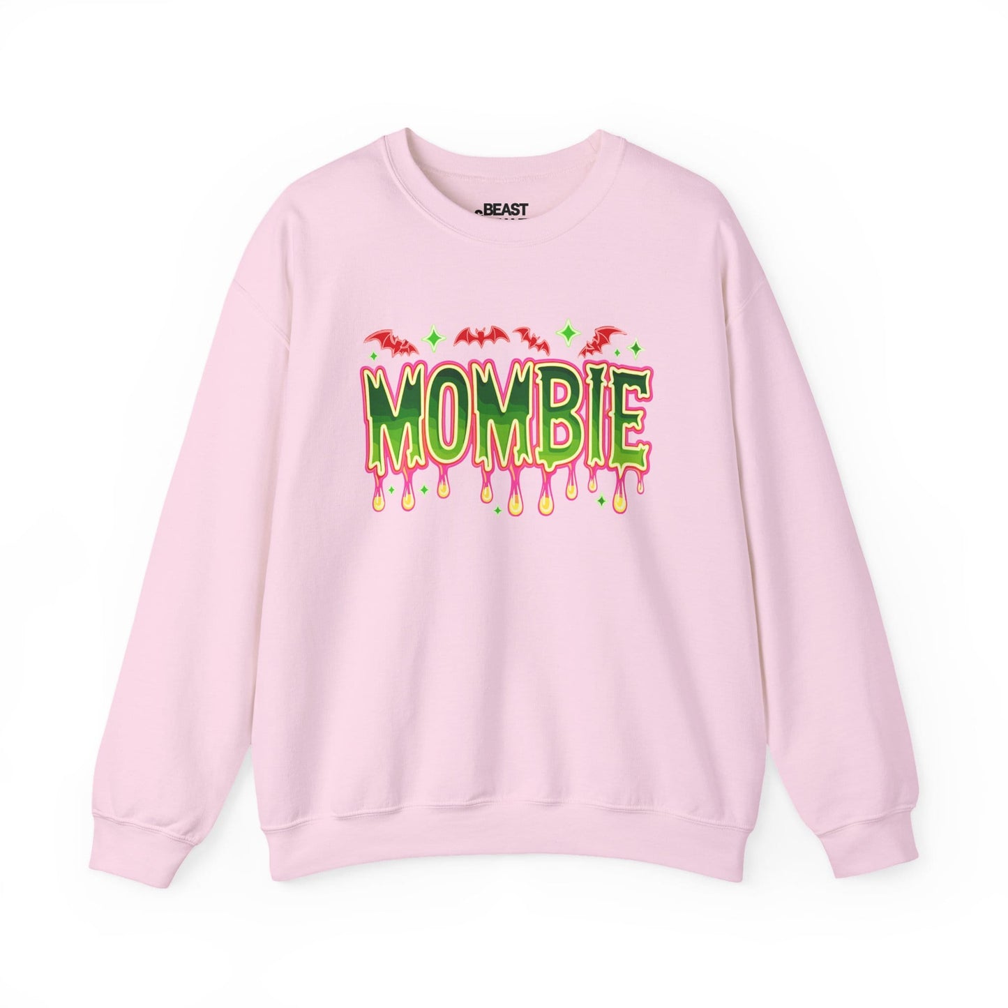 Mombie Halloween Sweatshirt for Moms Light Pink / S gift_idea unique_gift personalised_gift