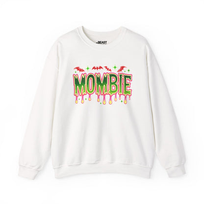 Mombie Halloween Sweatshirt for Moms White / S gift_idea unique_gift personalised_gift