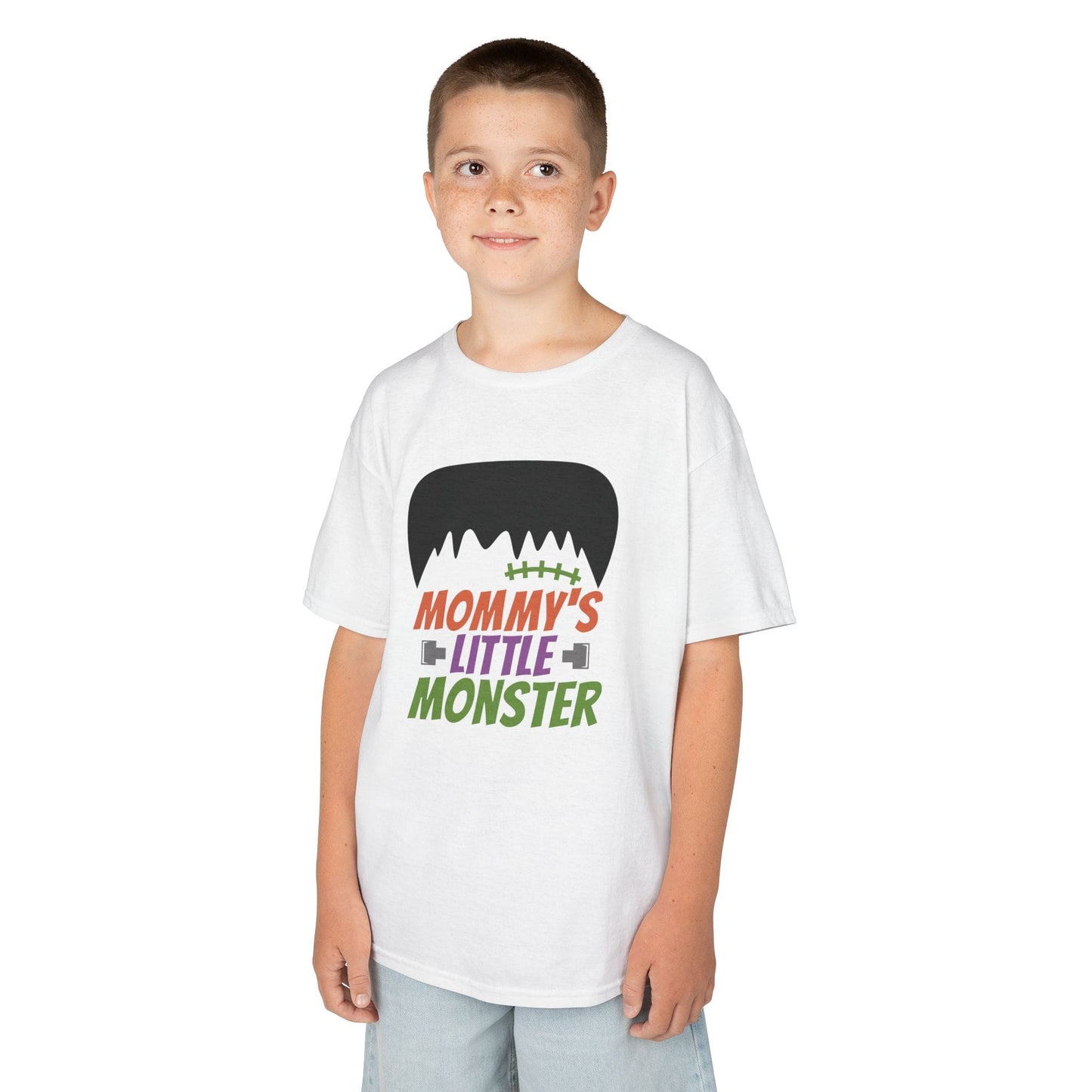 Mommy’s Little Monster Halloween Kids T-Shirt gift_idea unique_gift personalised_gift