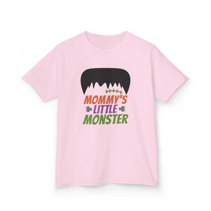 Mommy’s Little Monster Halloween Kids T-Shirt Light Pink / XS gift_idea unique_gift personalised_gift
