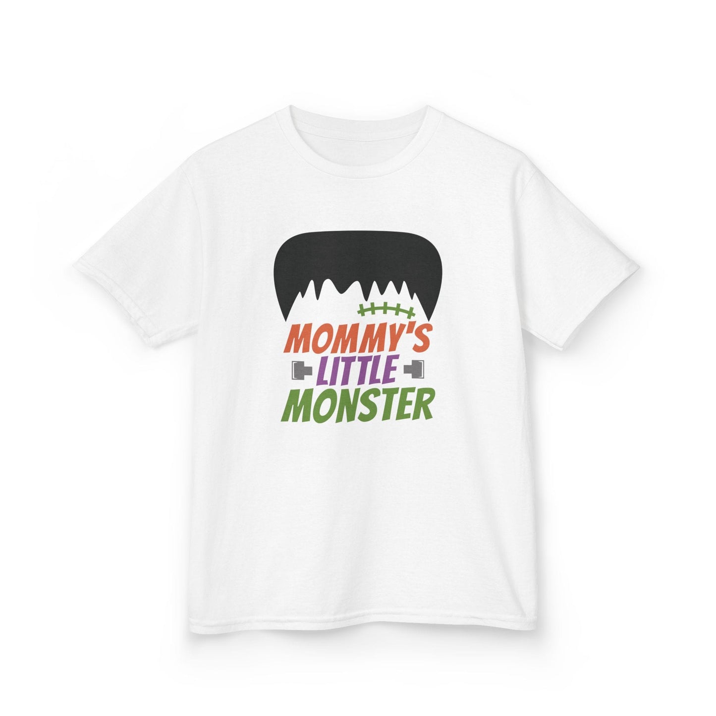 Mommy’s Little Monster Halloween Kids T-Shirt White / XS gift_idea unique_gift personalised_gift