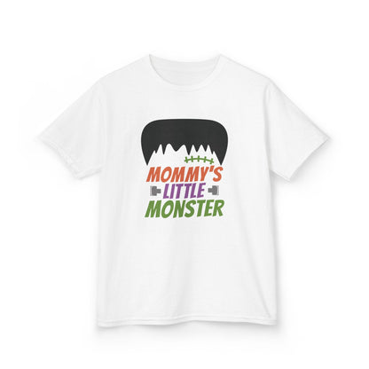 Mommy’s Little Monster Halloween Kids T-Shirt White / XS gift_idea unique_gift personalised_gift