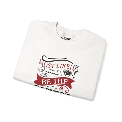 most likely to be the cutest christmas sweatshirt sweatshirt uk Christmas gift idea image 4