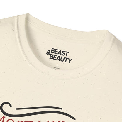 most likely to be the cutest christmas t-shirt t-shirt uk Christmas gift idea image 5
