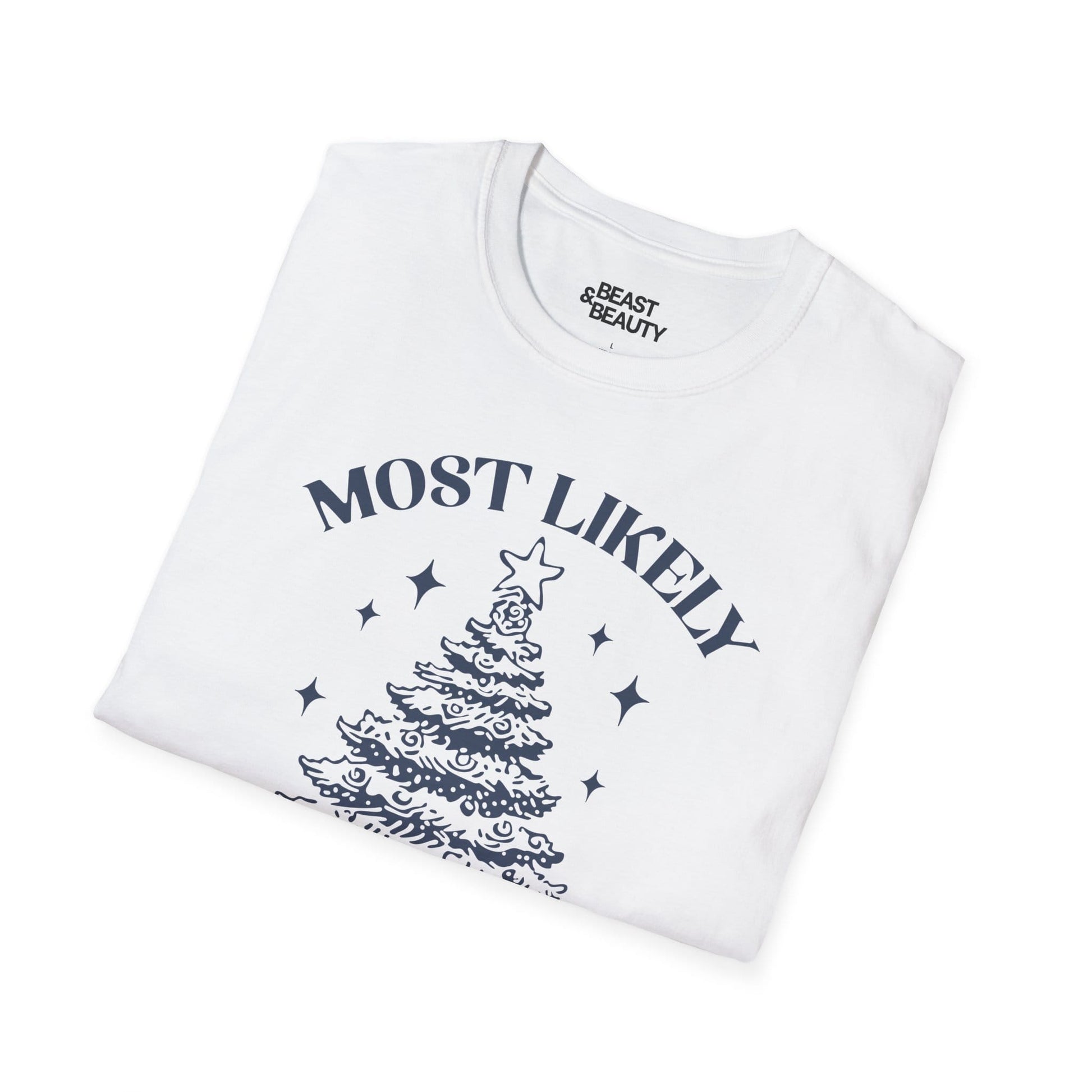 most likely to decorate everything christmas t-shirt t-shirt uk Christmas gift idea image 6
