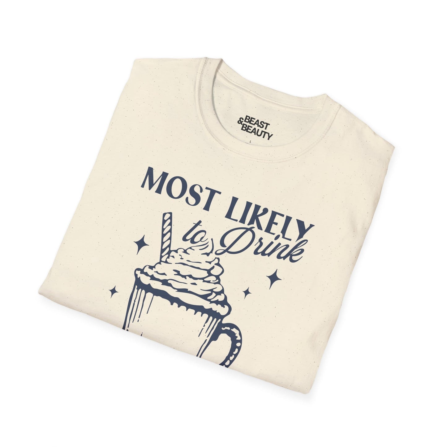 most likely to drink all the eggnog christmas t-shirt t-shirt uk Christmas gift idea image 6