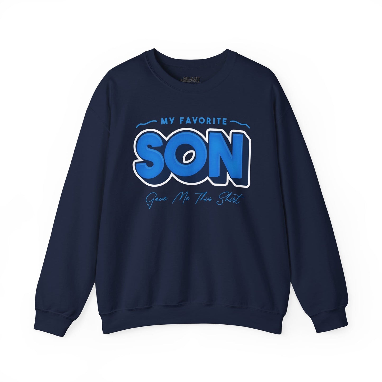 my favorite son gave me this shirt sweatshirt navy sweatshirt uk Father's Day gift idea