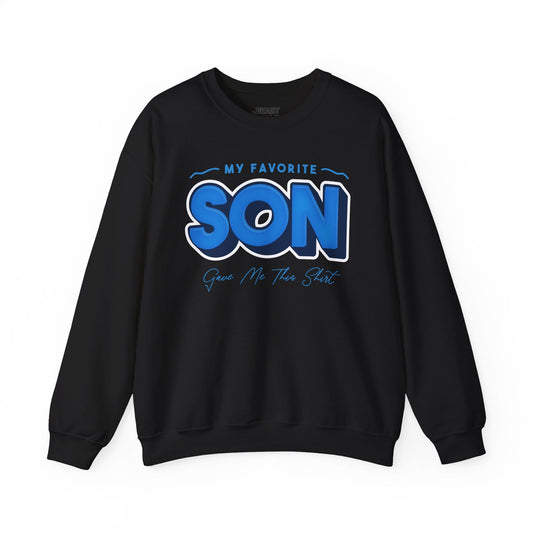 my favorite son gave me this shirt sweatshirt black sweatshirt uk Father's Day gift idea