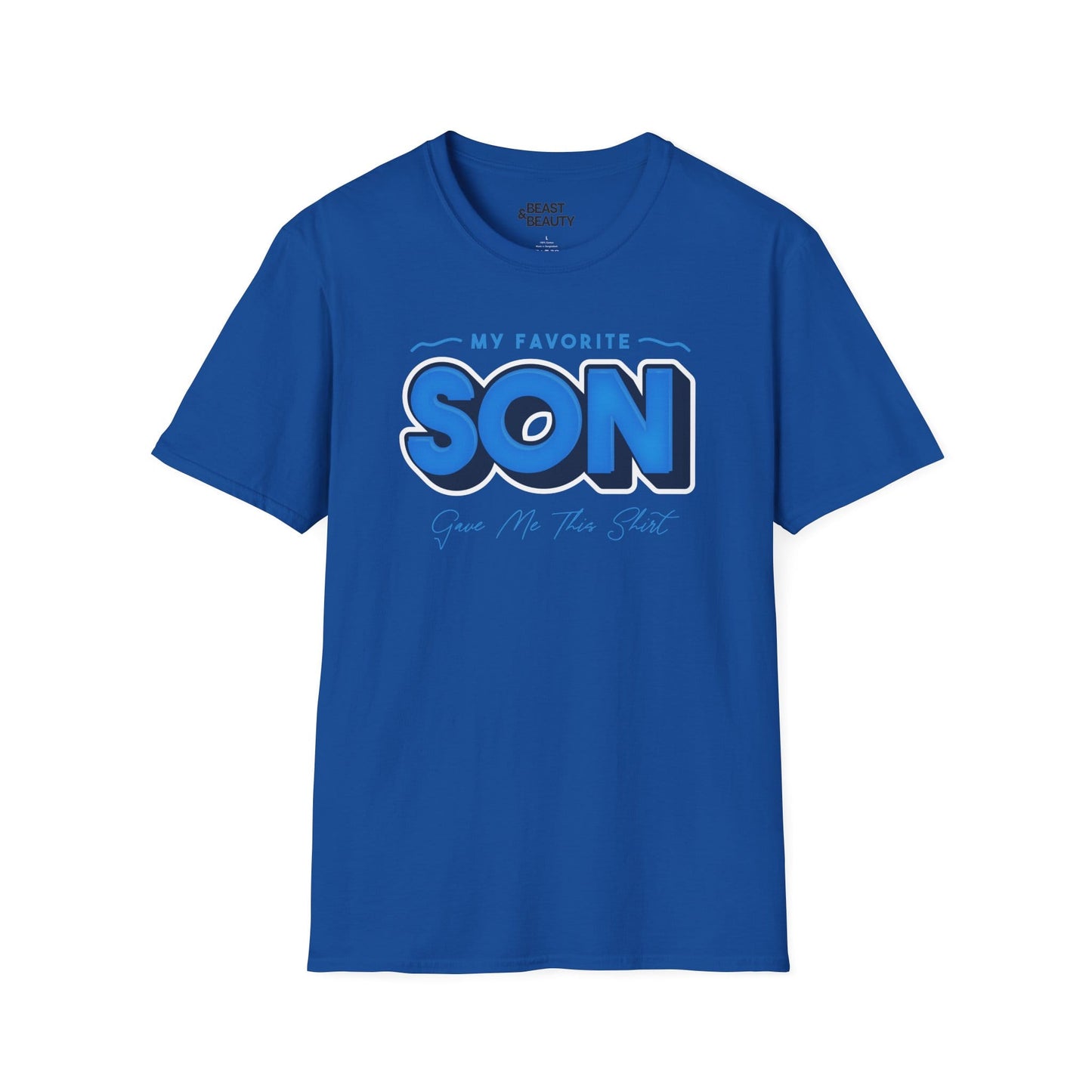my favorite son gave me this t-shirt royal t-shirt uk Father's Day gift idea