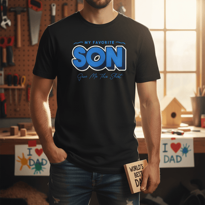 My Favorite Son Gave Me This T-Shirt gift_idea unique_gift personalised_gift