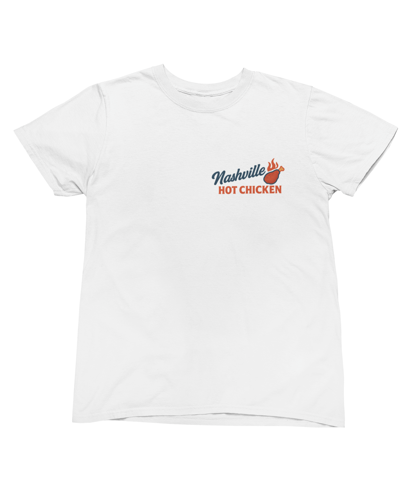 Nashville Hot Chicken T-Shirt – Music City Retro Food Tee gift_idea unique_gift personalised_gift
