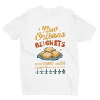 New Orleans Beignets T-Shirt – French Quarter Retro Tee gift_idea unique_gift personalised_gift