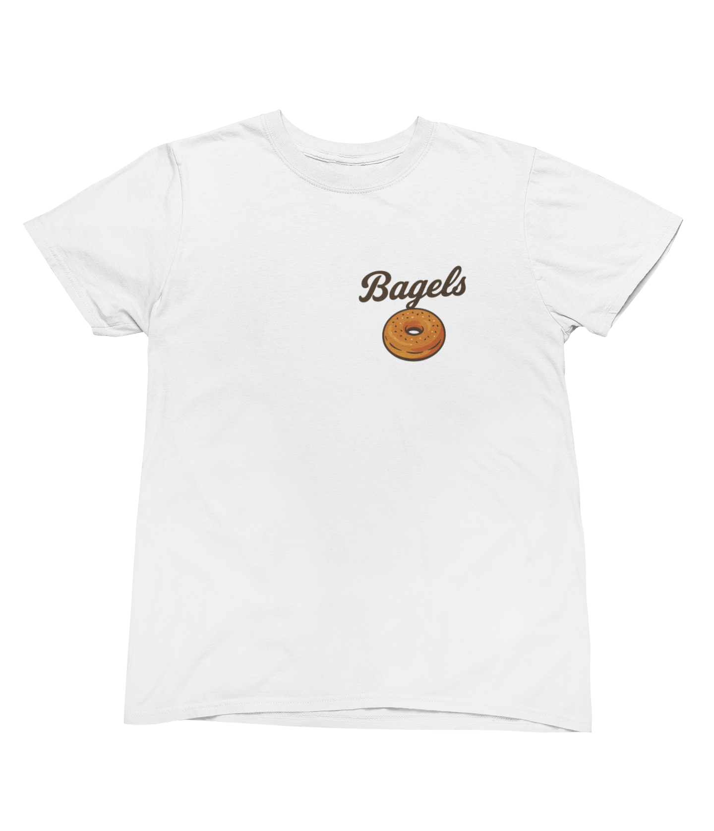 New York Bagels T-Shirt – Empire State Retro Breakfast Tee gift_idea unique_gift personalised_gift