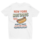 New York Hot Dogs T-Shirt – Classic NYC Street Food Tee gift_idea unique_gift personalised_gift