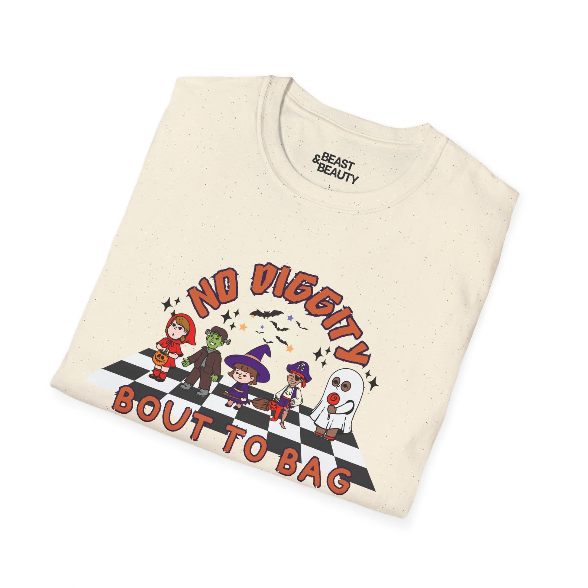 No Diggity Bout To Bag It Up Halloween T-Shirt gift_idea unique_gift personalised_gift
