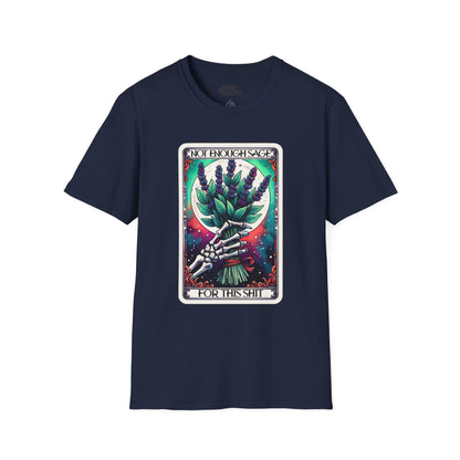 Not Enough Sage For This Shit Tarot T-Shirt Navy / S gift_idea unique_gift personalised_gift
