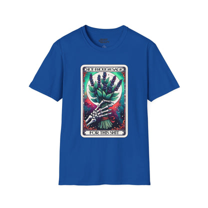 Not Enough Sage For This Shit Tarot T-Shirt Royal / S gift_idea unique_gift personalised_gift
