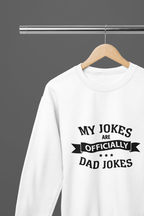 Official Dad Jokes T-Shirt | Funny Father's Day Gift Tee Sweatshirt / Small gift_idea unique_gift personalised_gift