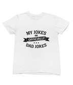 Official Dad Jokes T-Shirt | Funny Father's Day Gift Tee gift_idea unique_gift personalised_gift