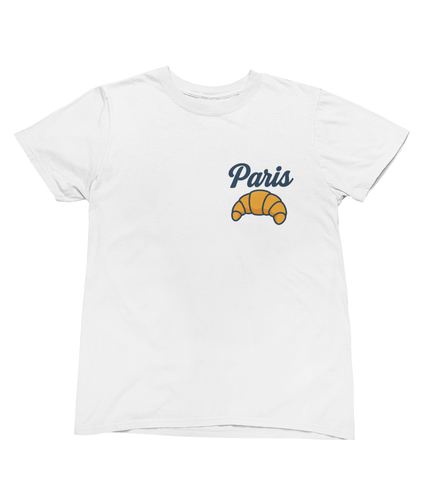 Paris Croissants T-Shirt – Freshly Baked Retro Food Tee gift_idea unique_gift personalised_gift