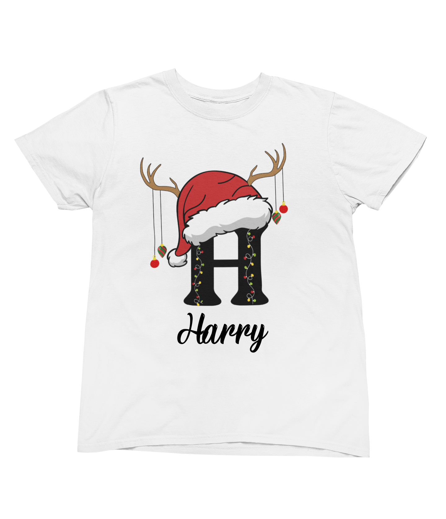 Personalised Family Christmas Pyjamas – Custom Letter & Name PJs gift_idea unique_gift personalised_gift